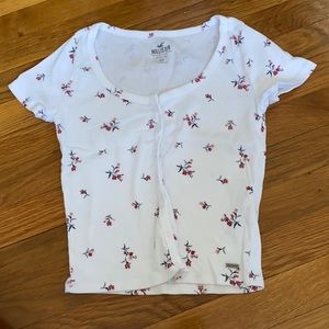 hollister baby tee